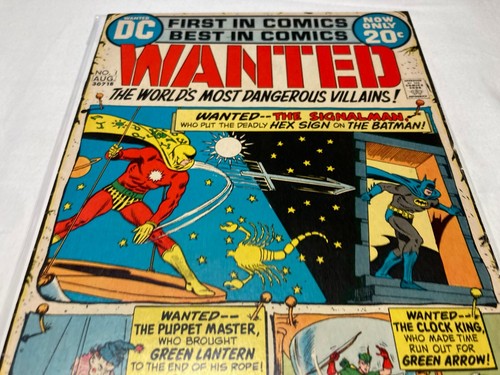 Linterna Verde de la Edad de Bronce Wanted the Most Dangerous Villains 1 F/VF 7,0 - Imagen 4 de 17