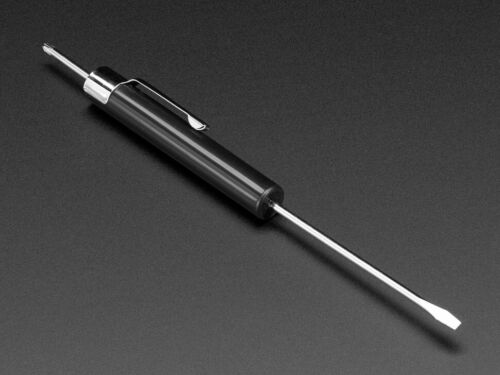 (DA) JUEGO/4 PROTECTOR DE BOLSILLO MINI DESTORNILLADOR DOBLE EXTREMO PLANO RANURADO PHILLIPS - Imagen 3 de 5