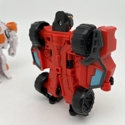 Playskool Heroes Transformers Rescue Bots Academy Hot Shot & Blades Figures - Picture 11 of 16