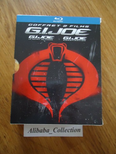 LOT BLU RAY BLURAY COFFRET GI-JOE GIJOE REVEIL COBRA CONSPIRATION TATUM WILLIS - Picture 3 of 3