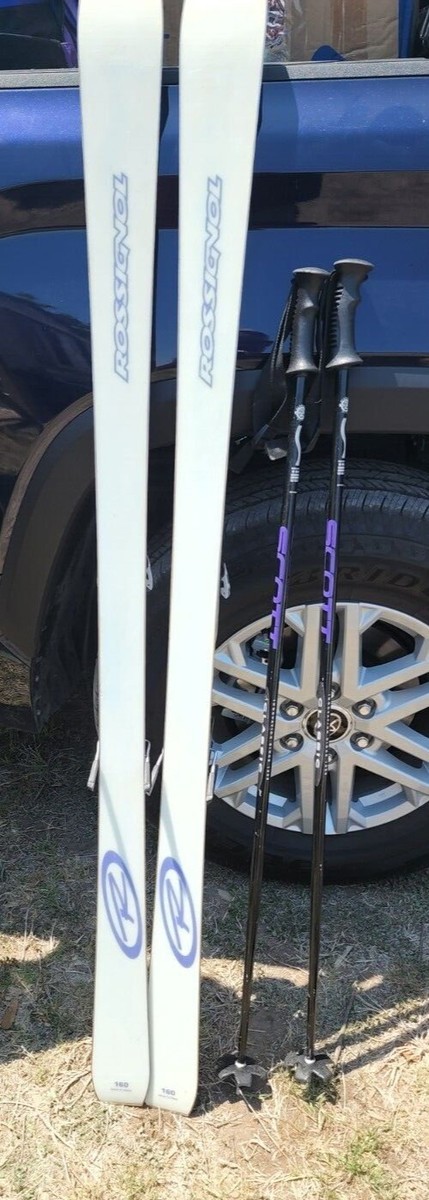 Rossignol Skies 160 cm CUT SL One Hundred Four with SCOTT