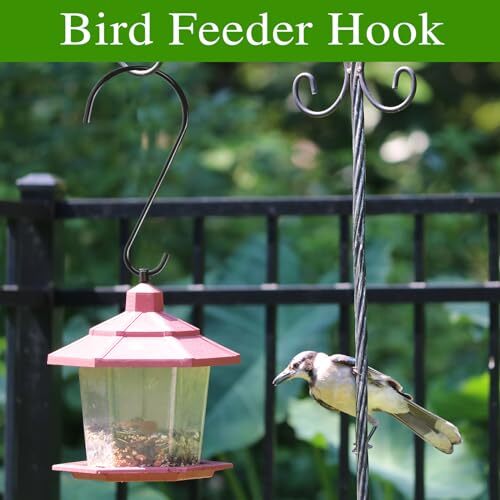 12 Inches Tree Branch Hooks, 4 Pack Extra Large S Hooks for Hanging Black - Picture 5 of 7