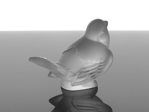 LALIQUE SPARROW MOINEAU FROSTED ART DECO FIGURINES – SET OF 3 - Picture 18 of 21