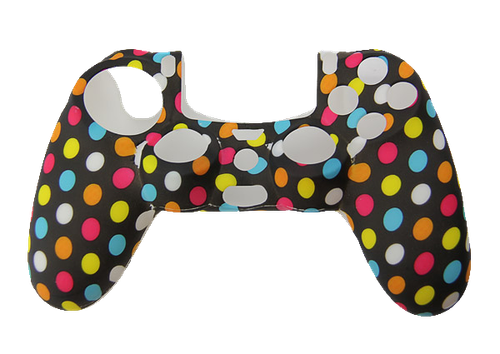 Silicone Cover For PS4 Controller Case Skin Cool Designs Extra Grip Customised - Picture 84 of 135
