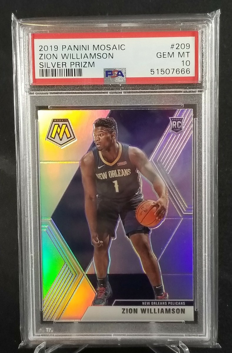 【PSA10】Zion Williamson RC Silver 2019 Panini Prizm Zion Williamson Silver Holo Refractor
