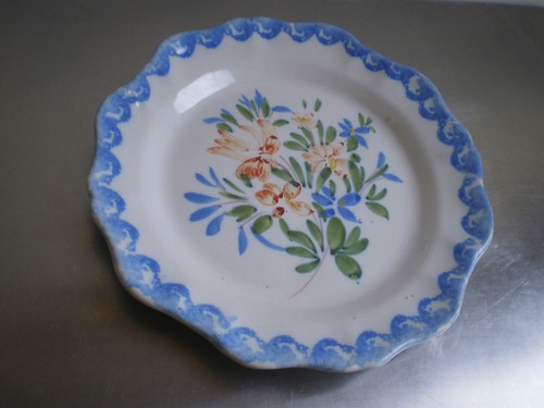 Dish Faience Antique Martres Tolosane Ceramic South Western XIX ° S Deco Art - Picture 3 of 6
