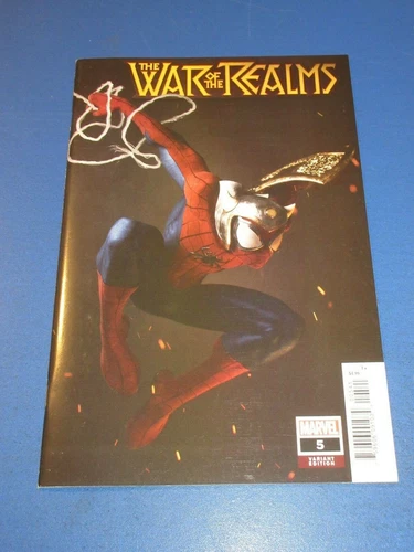 War of the Realms #5 Rare Hugo Variant NM Gem Wow Thor