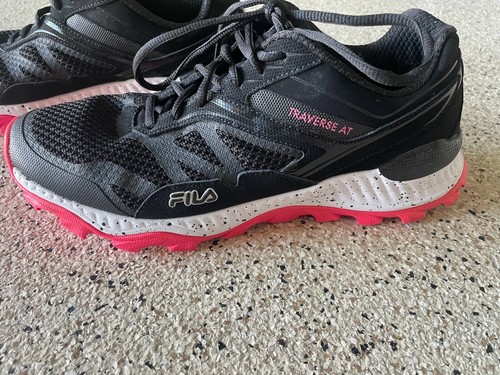 Hot Pink & Black Fila Women’s Traverse AT Trail Running & Jogging Shoes size 10 - Picture 3 of 9