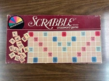 Scrabble Board Game Vintage 1982 Edition Selchow & Righter No. 17 ~ Complete