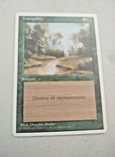 MTG Tranquility Fourth Edition 277/379 Regular Common NOS See Description
