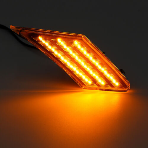 2x Smoked LED Side Marker Turn Signal Light For Subaru BRZ Scion FRS 86 Toyota - Picture 4 of 9