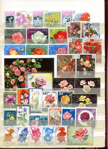 Lot Blumenmotive o ( 42010 ) - Bild 2 von 2