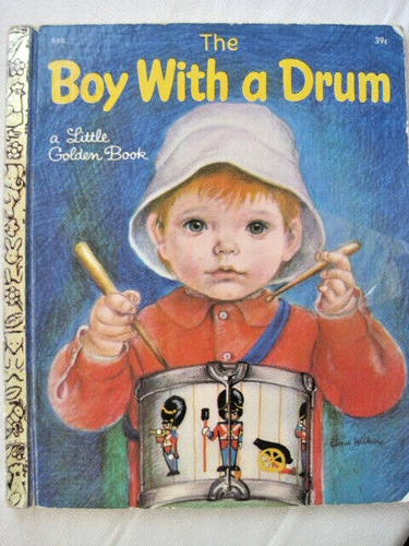 1969 Little Golden Book THE BOY WITH A DRUM Pictures by Eloise Wilkin 1st Ed "A" - Picture 13 of 17