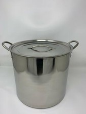 Vorratstopf großer Edelstahl Vorratstopf brauen kochender Eintopf Suppe Kochtopf
