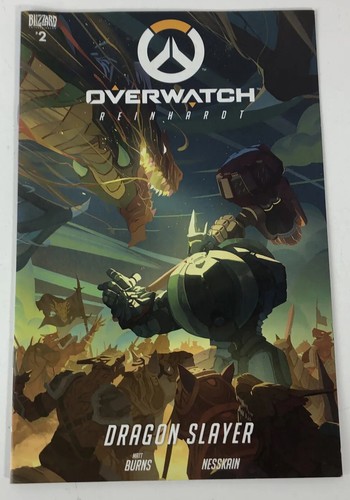 Overwatch magazines #1 McCree , #2 Reinhardt, #6 Torbjorn, dragon slayer destroy - 第 9/11 張圖片