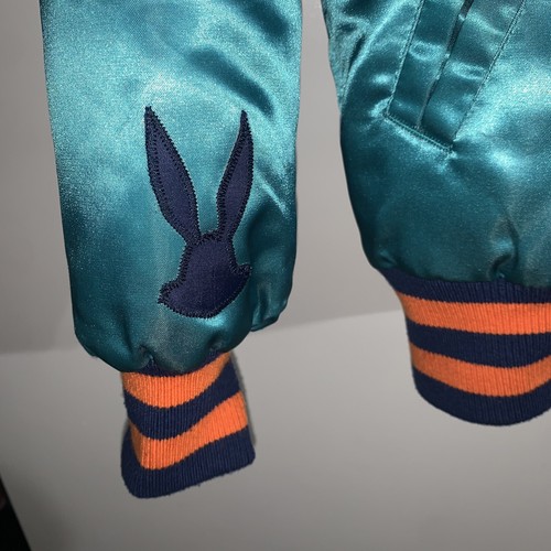 HEADGEAR SPACE JAM LEBRON JAMES SATIN JACKET SIZE SMALL - Picture 5 of 7