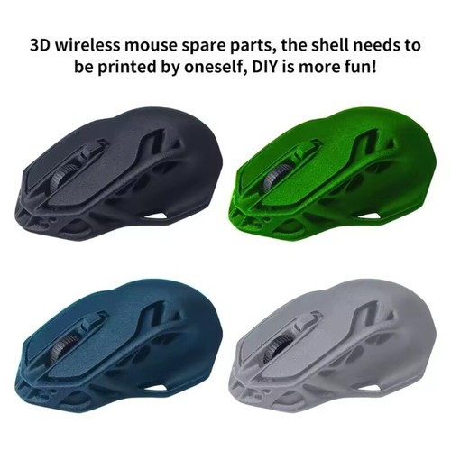 ABS 3D Print Wireless Mouse Kit 3D Printing Wireless Mouse Kit Computer Mouse - Picture 6 of 8