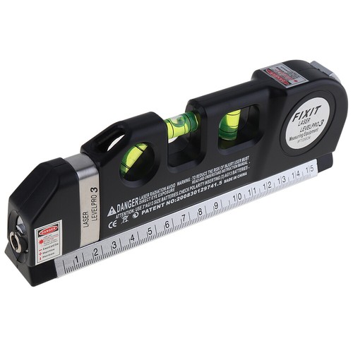Multipurpose Laser Horizontal Vertical Measure Instrument Laser Level Ruler Tool - Picture 4 of 8