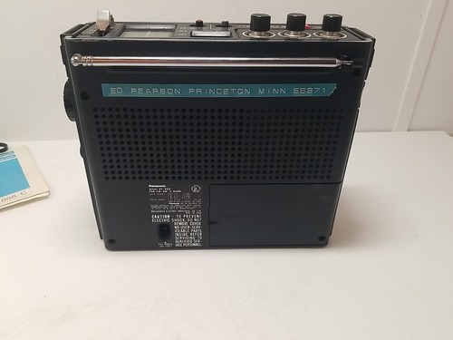 Radio Portátil Panasonic RF-888 PSB FM AM 3 Bandas con Manual y Cable de Alimentación FUNCIONA - Imagen 4 de 20
