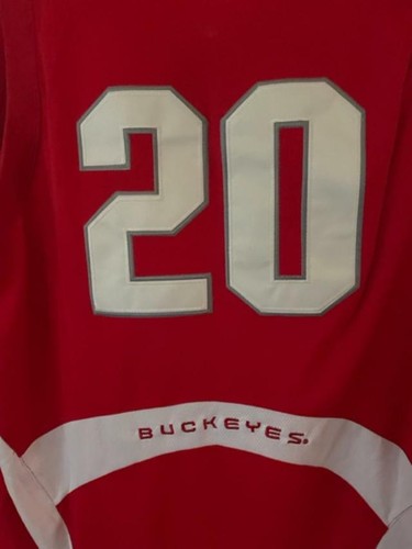 Ohio St Buckeyes #20 Basketabll Jersey NCAA New Mens Size XL - Picture 4 of 4