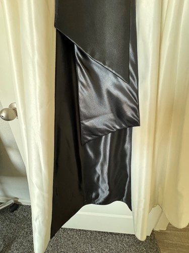 White & Black Dress-Nightgown-long formal dress, size 5, elegant, sophisticated! - Picture 5 of 11