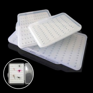 Durable Plastic Fishing Lure Case Tackle Fly Fishing Box Bait Tool Waterproof