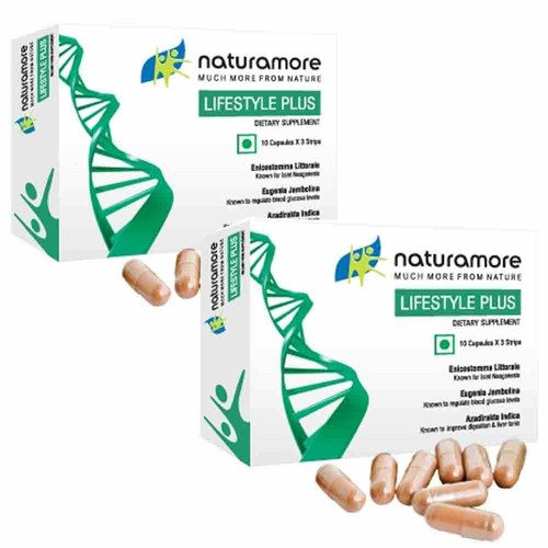 Naturamore Lifestyle Plus - For   Dietry Supplements- 2 x 30 Caps Long Expiry - Picture 1 of 3