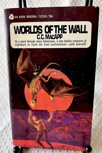 Vtg Paperback,Worlds Of The Wall by MacApp, 1st Avon Book Prnt,1969,VGC - Picture 2 of 9