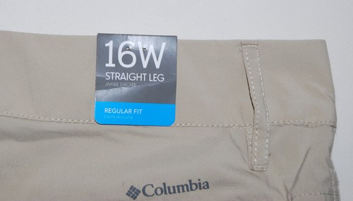 NWT Columbia Women's Plus Khaki Tan Silver Ridge UtIlity Convertible Pant 16W - Picture 20 of 23