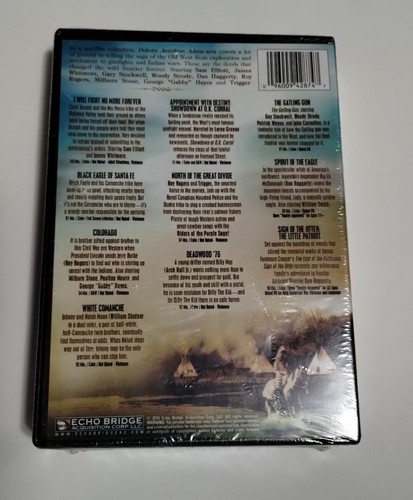 Dakota American Adventures: 10 Movies (DVD, 2016, 2-Disc Set) New/Sealed - Picture 2 of 5