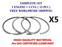 Fit 5CYL Kolbenring-Satz 81Mm STD FüR VW Volkswagen 2461Cc TD20398