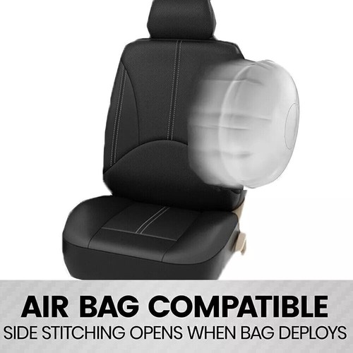 PU Leather Car Seat Cover 2-5 Seat Protector Cushion For Mazda3 Mazda6 Hatchback - Picture 9 of 14