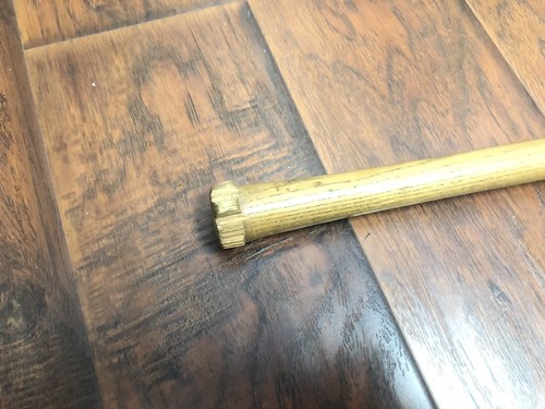 "Bate de béisbol vintage de madera Louisville Slugger 125J forma muy áspera 31" - Imagen 6 de 9
