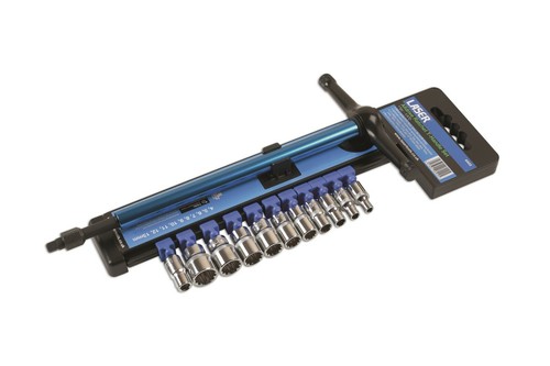 Juego de manijas en T de trinquete Alldrive láser 6902 10 piezas 1/4"D - Imagen 1 de 4