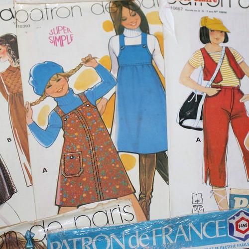 Gros lot de patrons vintages Butterick / Burda / Patrons France / Marie-Claire - Afbeelding 5 van 7