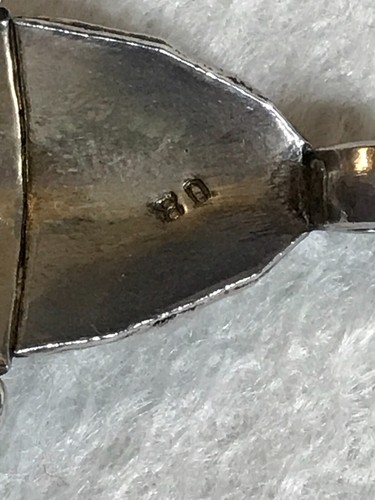 Vintage 800 Silver Ethnic Indian Arched Swirl Track Panel 7" Bracelet Hook Close - Picture 10 of 23