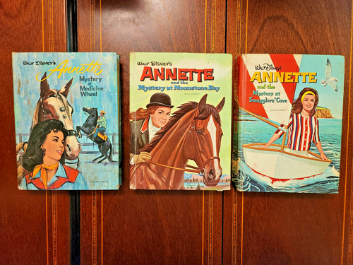 LOT OF 3 WALT DISNEY'S ANNETTE WHITMAN PUBLISHING CO. HC GLOSS PICTORIAL COVERS - Picture 1 of 10