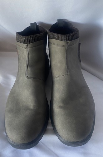 Hey Dude Scott Grip Chocolate Brown Boots Size 15 - Picture 2 of 7