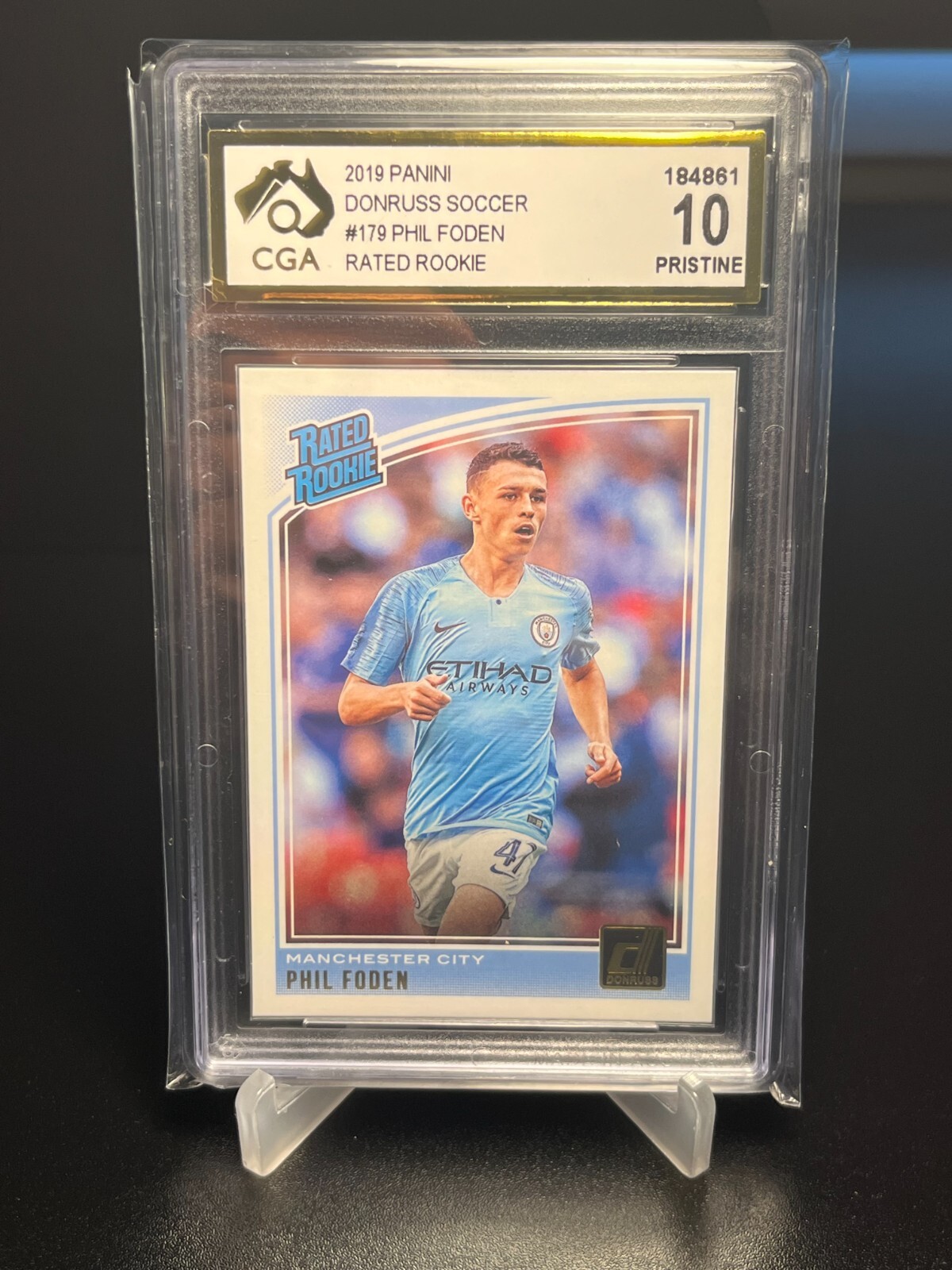 その他 2018 Phil Foden Rated Rookie Man City Phil Foden 2018 Donruss #179 Base Price Guide - Sports Card