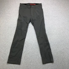 Wrangler Pants Men's 34x31* Grey All Terrain Gear ATG Outdoor Hiking Stretch