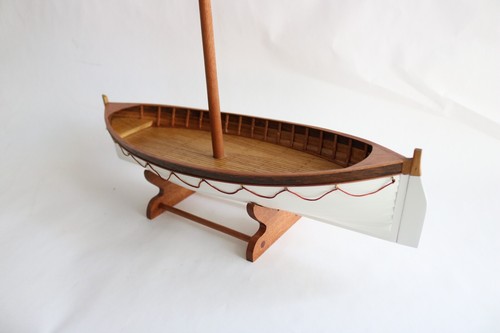 TITANIC LIFE BOOT OBSTTABLETT 50 cm - HOLZMODELLVERSAND - Hochwertig - Bild 15 von 18