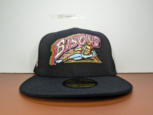 Myfitteds 59FIFTY Buffalo Bisons Cascade Rainbow Monster Mash Müsli Grün 7 1/2 - Bild 2 von 7