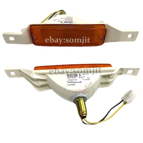 Luz de lámpara de señal de giro ámbar para parachoques delantero para camioneta Toyota Hilux LN/RN40 81-84. - Imagen 5 de 9