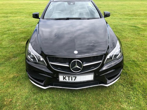 2017 Mercedes E350d Coupe AMG Line Edition 9G-Tronic, obsidian black - only 33k - Picture 13 of 21