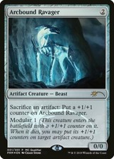 MTG ARCBOUND RAVAGER FOIL EXC PROMO MCQ SACCHEGGIATORE ELETTROFUSO