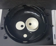 Scaredy Cat SPIDER CHIP & DIP SNACK  Serving Bowl