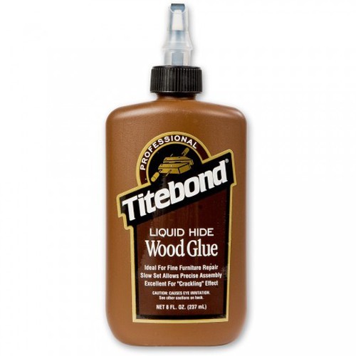 Titebond Liquid Hide Glue 237 ml 8oz 600225 No Mixing Heating With Glue Bottle - Picture 3 of 3