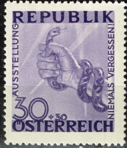 Austria Germany WW2 Liberation from Nazi Serpent of Occupation in 1945 MNH