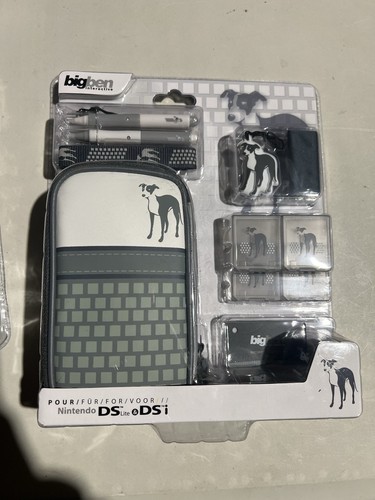 Kit Accessoires Nintendo DS Lite / DSi - Bigben - Neuf sous blister Chien Gris - Photo 4/9