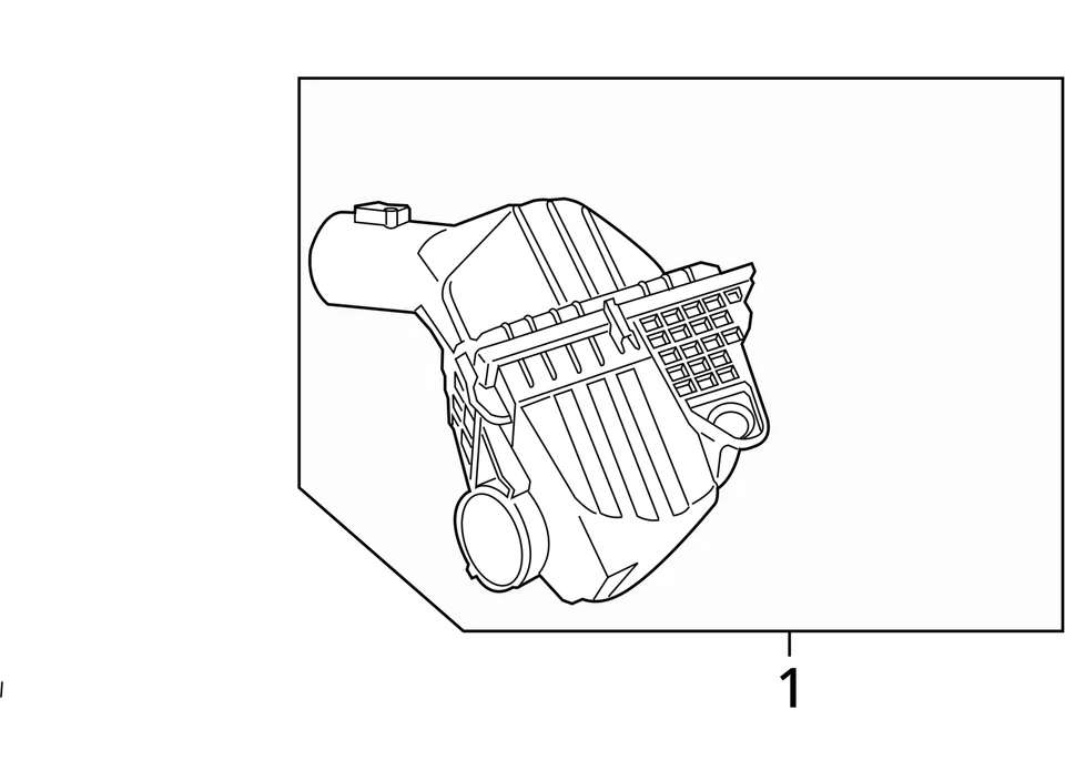 Air Cleaner Fits 12-16 BMW 528i 2558824 - Image 4 of 4